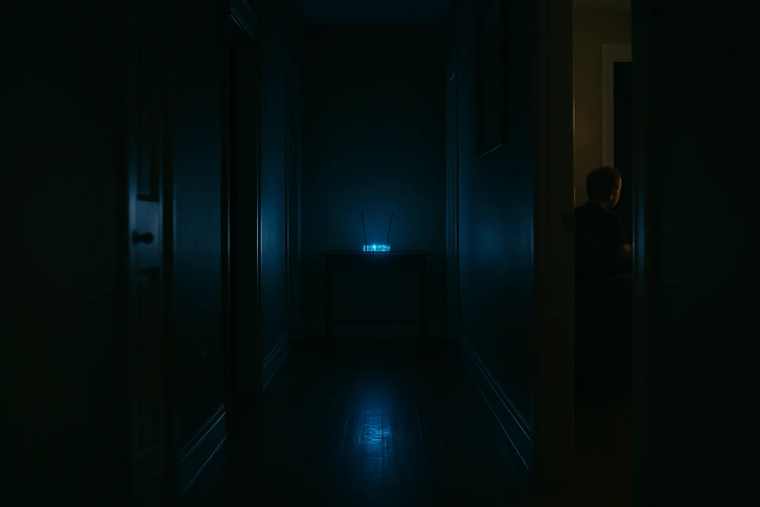 Signal read room by room, phone held at head height